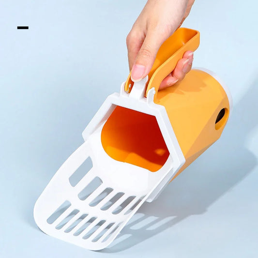 FetchMate Cat Litter Scoop held in hand